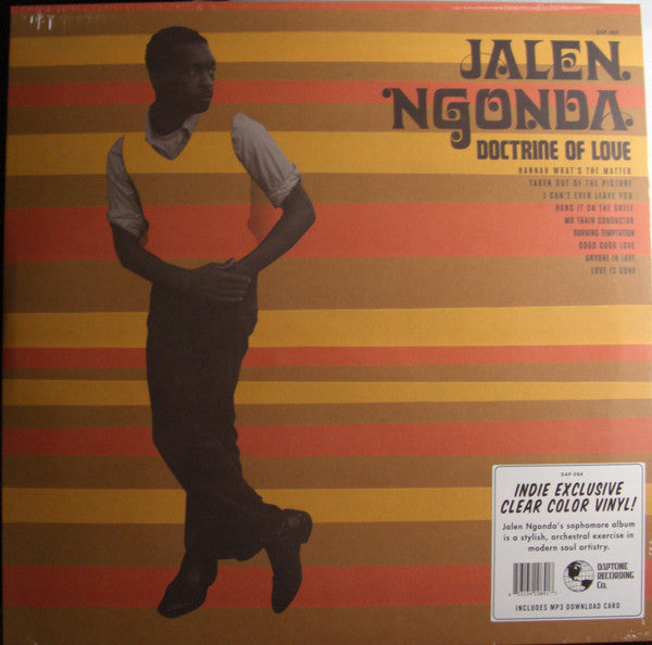 Jalen Ngonda - Doctrine Of Love - LP (Clear Vinyl)