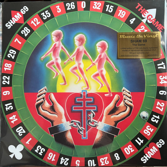 Sham 69 - The Game - LP (Translucent Red Vinyl) - album cover image