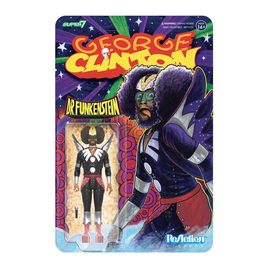 George Clinton (Dr Funkenstein) Super 7 ReAction Figure