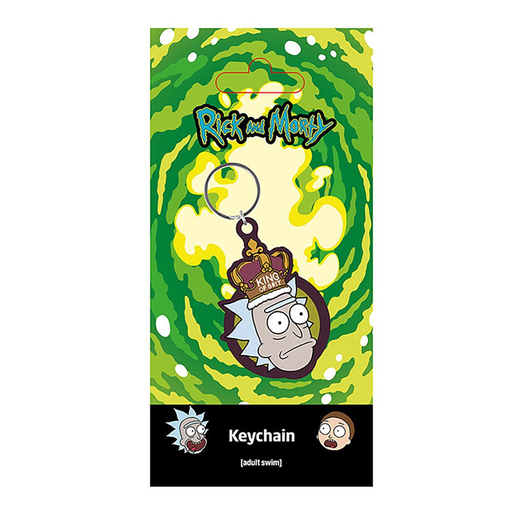 Rick & Morty King Of Sh*t Keychain