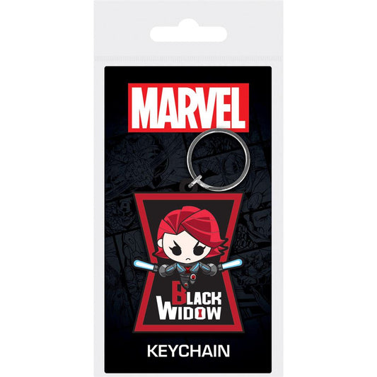 Black Widow Keychain