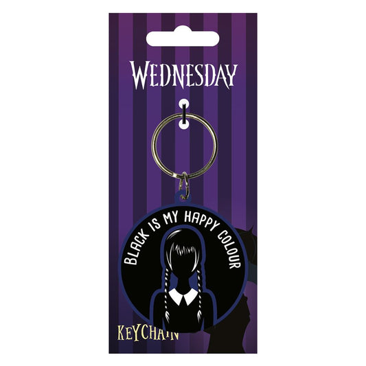 Wednesday Addams Keychain