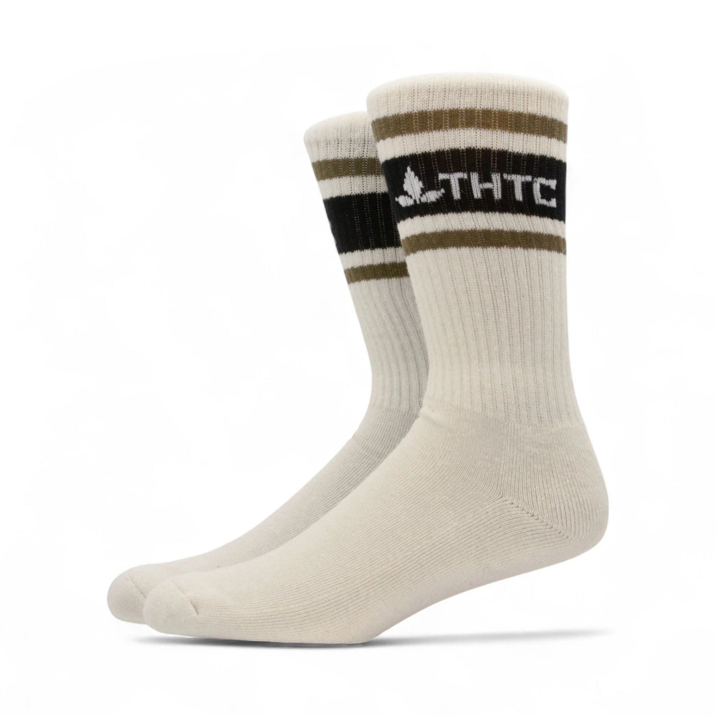 Natural Stripy THTC Hemp Socks