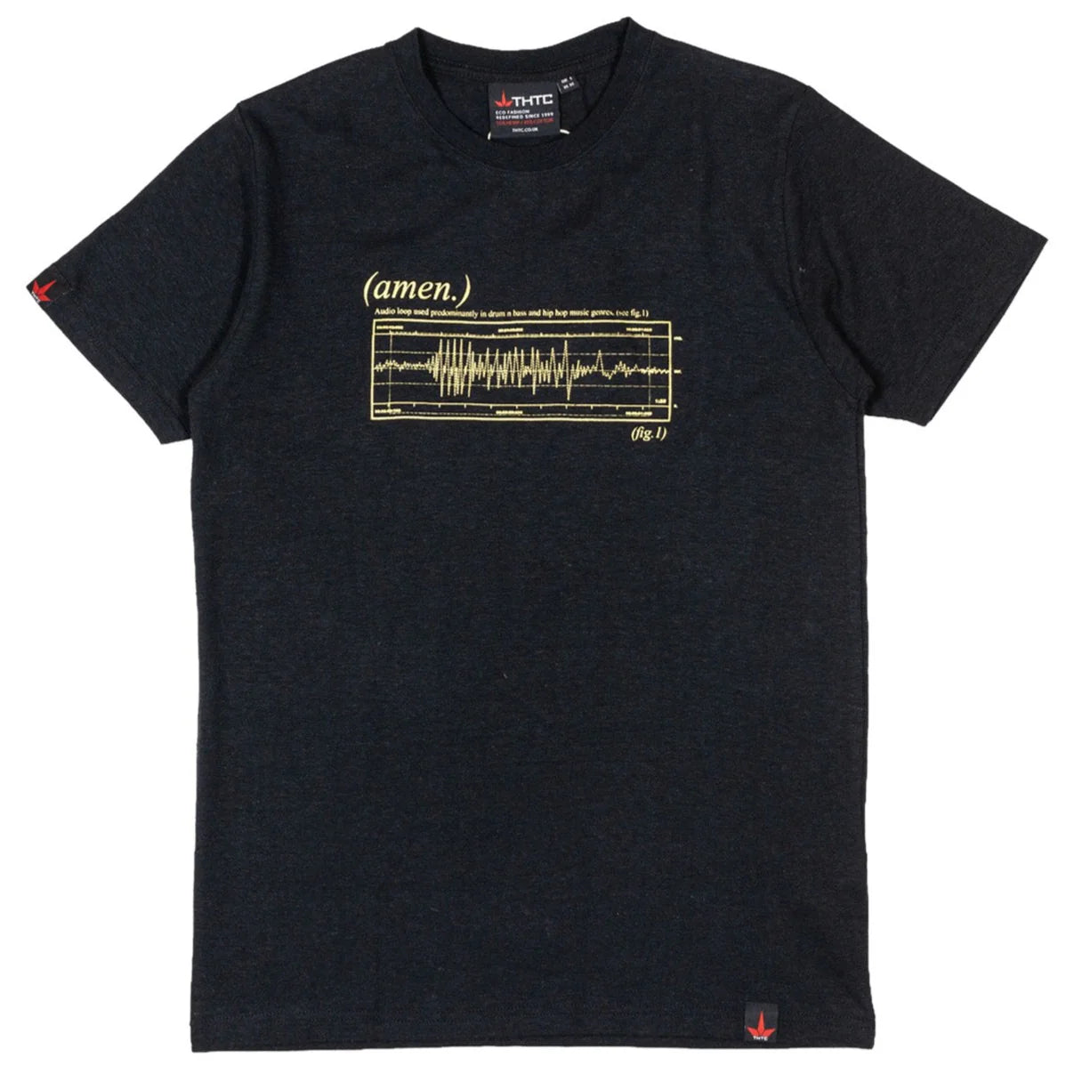 THTC Amen Black Hemp T-Shirt