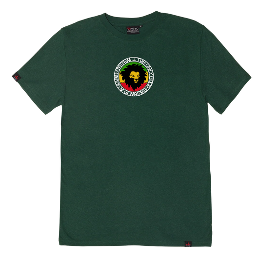 THTC System Of A Mau Bottle Green Hemp T-Shirt