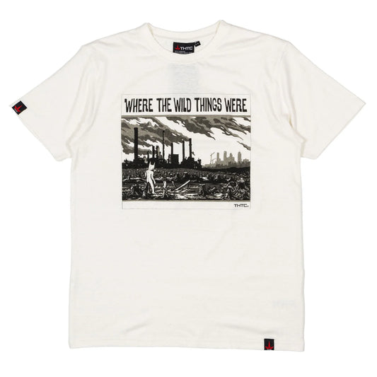 THTC Wild Things White Hemp T-Shirt