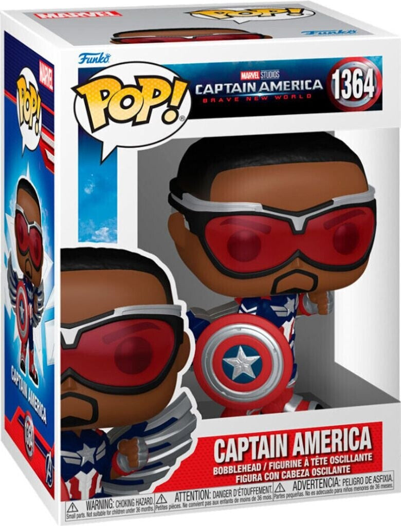 Marvel Captain America Brave New World Funko Pop