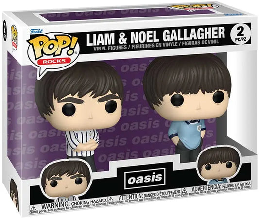 Liam & Noel Gallagher Oasis Funko Pop