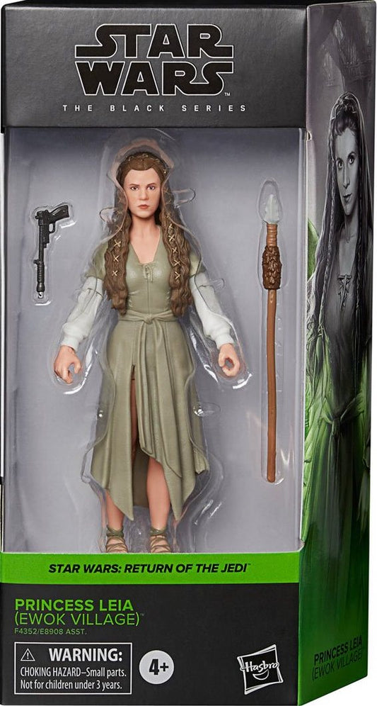 Star Wars Black Series Princess Leia - Ewok Village Outfit (Return Of The Jedi) Action Figure Product Image